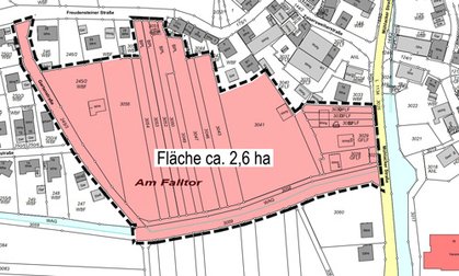 Plan am Falltor