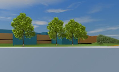 Plan westlich Schwannstraße