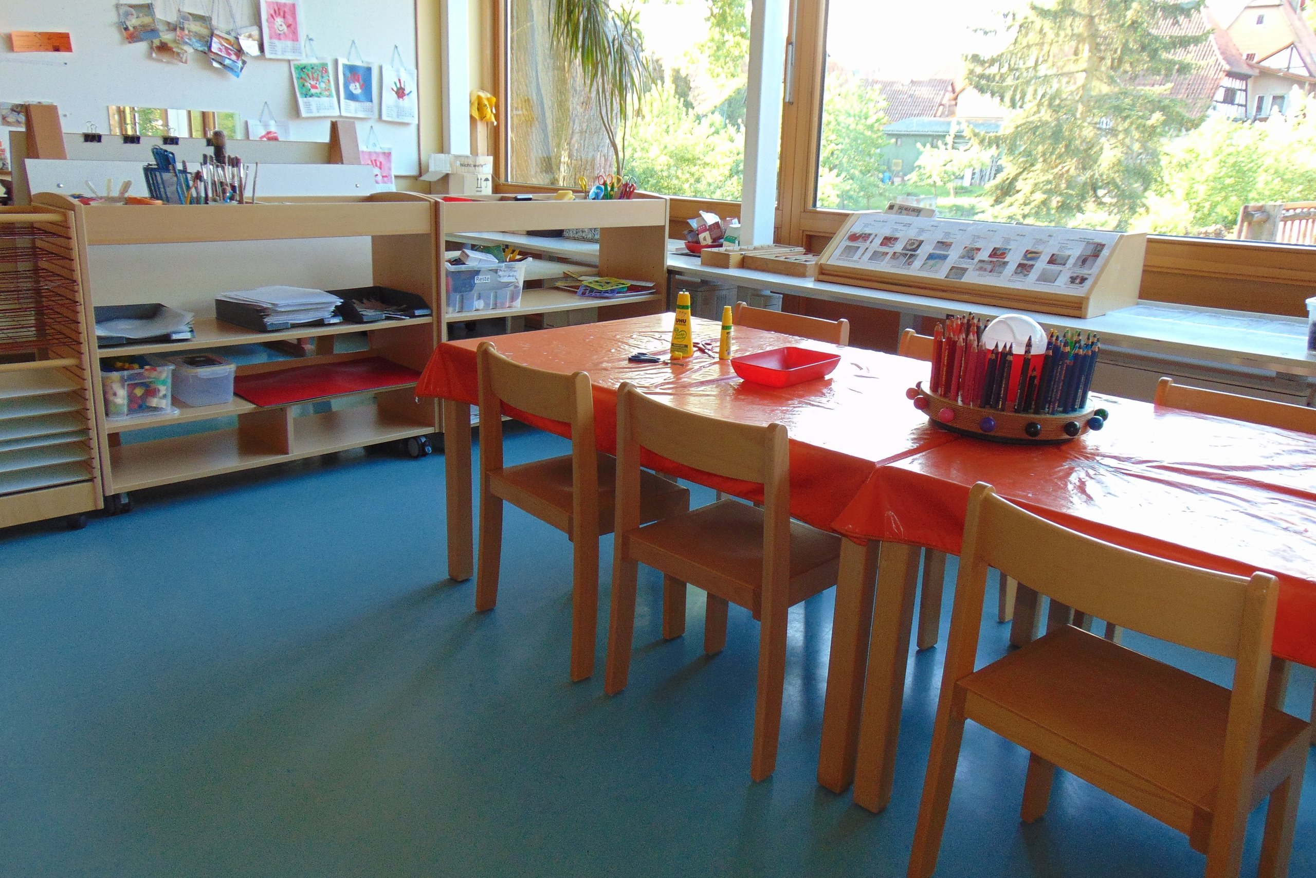 Das Maulwurfzimmer im Kindergarten Diefenbach