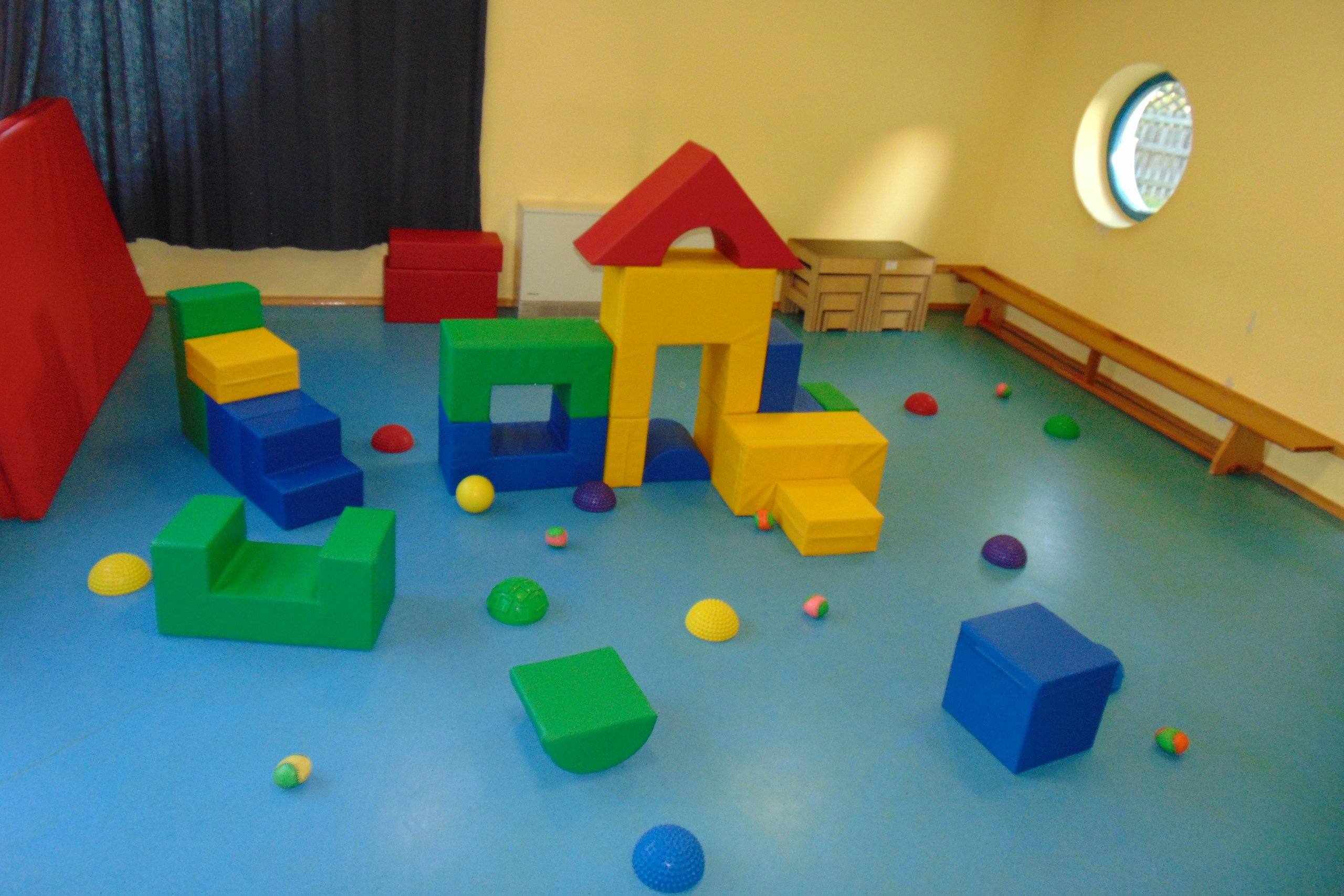 Der Bewegungsraum des Kindergarten Diefenbach